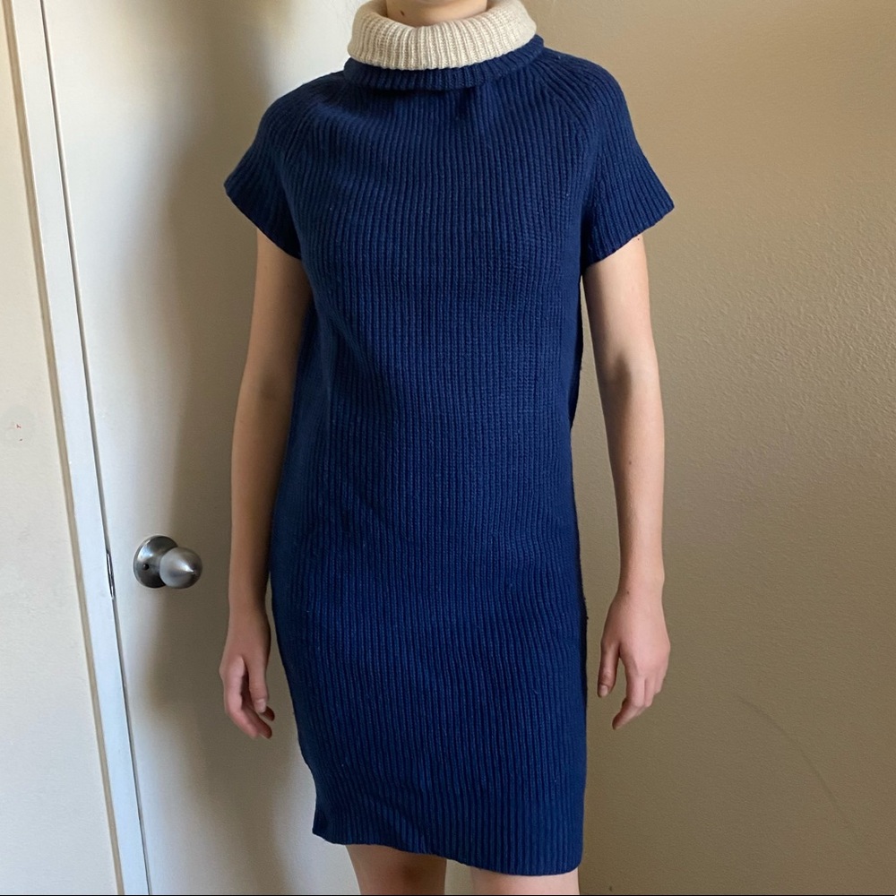 Cacharel Turtleneck Sweater Dress